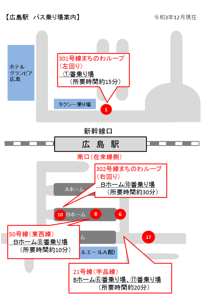 交通のご案内 広島赤十字 原爆病院公式サイト